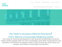Tablet Screenshot of cwcbarrie.com